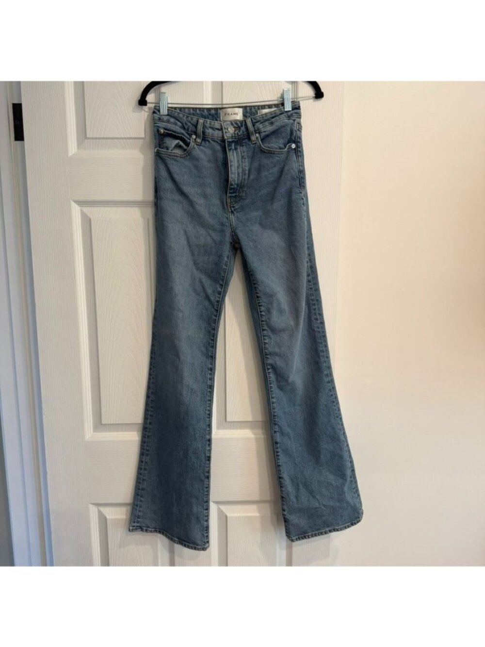 FRAME Denim The Arrow Jean High Rise Bootcut Relaxed Flare Size 26 NWOT